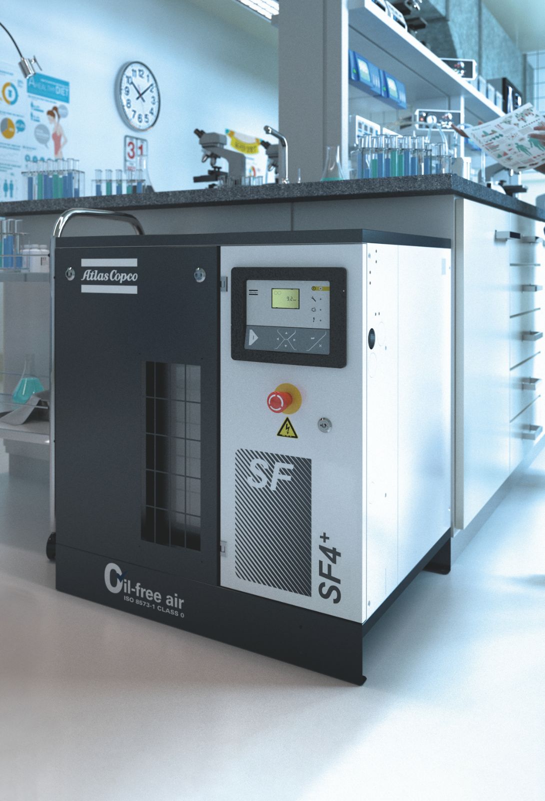 SF/SF+無油渦旋空壓機(jī)